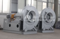 Syrian customer purchasing 2 sets high temperature furnace fan from SIMO BLOWER