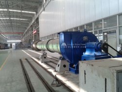 The quality control department in our company’s performance testing center carries out the performance test for exhaust fan for furnace in Iran projects.