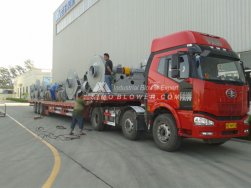 A group of application in the power plant of centrifugal fan, axial flow fan and spare parts production is completed, ready to shipment.