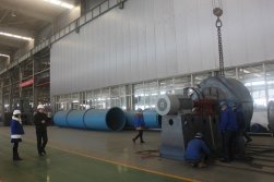 One test for large flow blower 