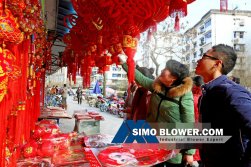 The booming to buy special purchases for the Spring Festival