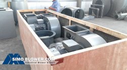 How to pack the whole centrifugal fan?