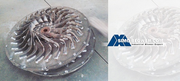 centrifugal fan impeller