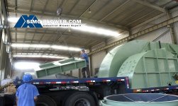 What is special design for flue gas purifying induced draft fan?