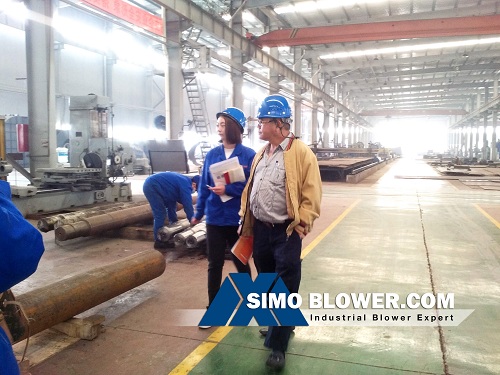 centrifugal fan operating test