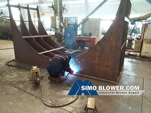 static blade adjustable fan