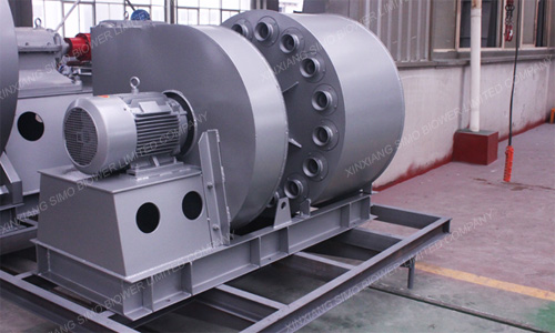 Cement ertical mill seal fan