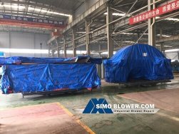 The heavy duty centrifugal fan was sent to Ukraine