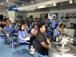 SKF Bearing technical exchange training in SIMO BLOWER